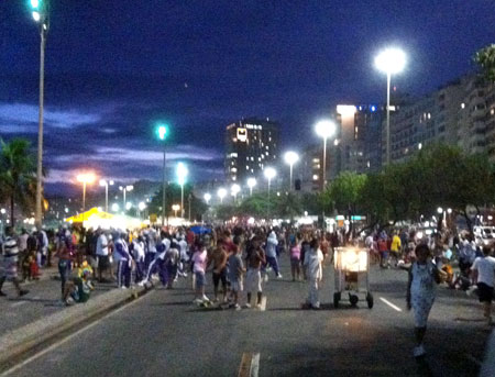 Avenida Atlântica - Copacabana - Carnaval