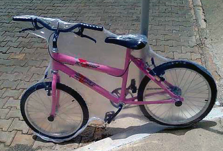 bicicleta para a menina