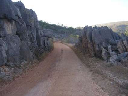 antigo leito ferroviário